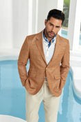 Load image into Gallery viewer, Men's Two Button Blazer Designer Style