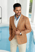 Load image into Gallery viewer, Men's Two Button Blazer Designer Style
