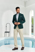 Load image into Gallery viewer, Designer Style Men's One Button Blazer