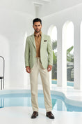 Load image into Gallery viewer, Men's Two Button Blazer Designer Style