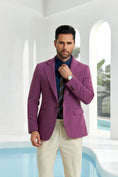 Load image into Gallery viewer, Designer Style Men's One Button Blazer