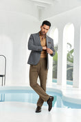 Load image into Gallery viewer, Designer Style Men's Two Button Blazer