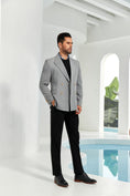 Load image into Gallery viewer, Designer Style Men's Double Breasted Blazer
