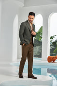 Load image into Gallery viewer, Men's Two Button Blazer Designer Style