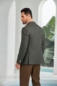 Load image into Gallery viewer, Men's Two Button Blazer Designer Style