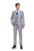 Load image into Gallery viewer, Two Button 3 Pieces Men Suits (MORE COLORS+)