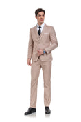 Load image into Gallery viewer, Two Button 3 Pieces Men Suits (MORE COLORS+)