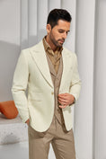 Load image into Gallery viewer, Designer Style Men's One Button Blazer
