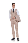 Load image into Gallery viewer, Two Button 3 Pieces Men Suits (MORE COLORS+)