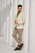 Load image into Gallery viewer, Designer Style Men's One Button Blazer