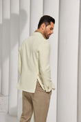 Load image into Gallery viewer, Designer Style Men's One Button Blazer
