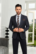 Cargar la imagen en la vista de la galería, Designer Style Two Button Men's Blazer