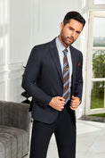 Cargar la imagen en la vista de la galería, Designer Style Two Button Men's Blazer