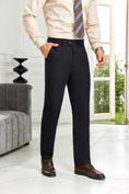 Load image into Gallery viewer, Navy Men's Pants for Party, Wedding and Business 2568