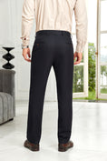 Load image into Gallery viewer, Navy Men's Pants for Party, Wedding and Business 2568