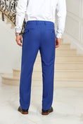 Load image into Gallery viewer, Royal Blue Men's Pants for Party, Wedding and Business
