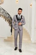 Load image into Gallery viewer, Designer Style Unique Design Modern 3 Pieces Men Suits