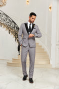 Load image into Gallery viewer, Designer Style Unique Design Modern 3 Pieces Men Suits