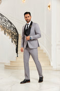 Load image into Gallery viewer, Designer Style Unique Design Modern 3 Pieces Men Suits