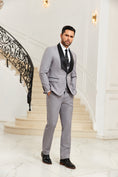 Load image into Gallery viewer, Designer Style Unique Design Modern 3 Pieces Men Suits