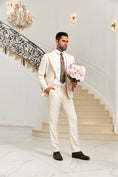 Load image into Gallery viewer, Designer Style Unique Design 2 Pieces Men's Suits Jacket+Pants