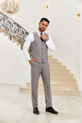 Load image into Gallery viewer, Designer Style Unique Design 2 Pieces Men's Suits Vest+Pants