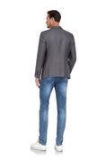 Load image into Gallery viewer, Grey Men's Two Button Blazer for Party, Wedding and Business