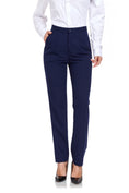 Load image into Gallery viewer, Navy Women's 2 Piece Office Work Suit Set