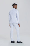 Load image into Gallery viewer, White Party Business Banquet 3 Piece Men Suits