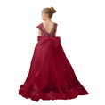 Load image into Gallery viewer, Flower Girl Dresses Applique Tulle Pageant Princess Gown