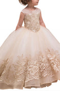 Load image into Gallery viewer, Flower Girl Dress for Wedding Bridesmaid Princess Party Gown