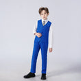 Charger l'image dans la visionneuse de la galerie, Royal Blue Formal Classic 5 Piece Kids Boys Suits