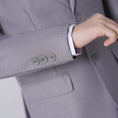 Charger l'image dans la visionneuse de la galerie, Light Grey Formal Classic 5 Piece Boys Suits