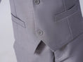 Charger l'image dans la visionneuse de la galerie, Light Grey Formal Classic 5 Piece Boys Suits
