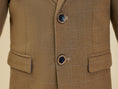 Charger l'image dans la visionneuse de la galerie, Dark Khaki Plaid Elegant 5 Piece Boys Suits