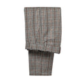 Load image into Gallery viewer, Grey and Brown Plaid Elegant Formal 5 Piece Boys Suits