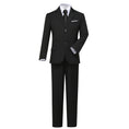 Charger l'image dans la visionneuse de la galerie, Black Formal Tuxedo 5 Piece Boys Suits