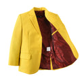 Load image into Gallery viewer, Yellow Popular Suits 5 Piece Boys Suits