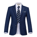 Charger l'image dans la visionneuse de la galerie, Navy Kid Formal Classic 5 Piece Boys Suits