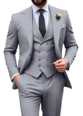 Load image into Gallery viewer, Mens Suit Slim Fit 3 Piece Suit Men Formal Tuxedo Set