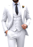 Load image into Gallery viewer, Mens Suit Slim Fit 3 Piece Suit Men Formal Tuxedo Set
