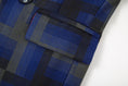 Cargar la imagen en la vista de la galería, Blue Unique Patterned Banquet 5 Piece Boys Suits