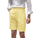 Charger l'image dans la visionneuse de la galerie, Seersucker Striped Expandable Waist Men's Summer Shorts