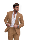 Load image into Gallery viewer, Summer Casual Linen Men's Slim Fit 2 Piece Suit