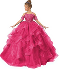 Load image into Gallery viewer, Tulle Flower Girl Dresses for Wedding Lace Applique Princess