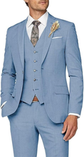 Load image into Gallery viewer, Formal Business Wedding Groom Prom Party 3 Piece Mens Suit