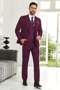 Load image into Gallery viewer, Mens Suit Slim Fit 3 Piece Suit Men Formal Tuxedo Set
