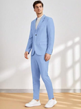 Load image into Gallery viewer, Formal Business Wedding Groom Prom Party 3 Piece Mens Suit
