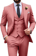 Load image into Gallery viewer, Mens Suit Slim Fit 3 Piece Suit Men Formal Tuxedo Set