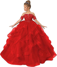 Load image into Gallery viewer, Tulle Flower Girl Dresses for Wedding Lace Applique Princess